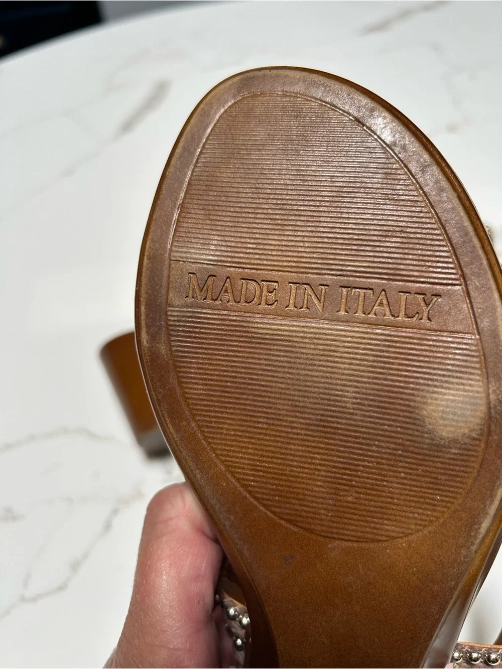 Toscanella Italian Made Wedge Sandals